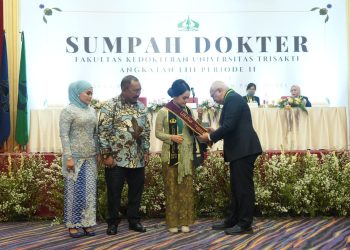 Raih Predikat Terbaik, Putri Pj Bombana Beri Sambutan Sumpah Dokter FK Usakti