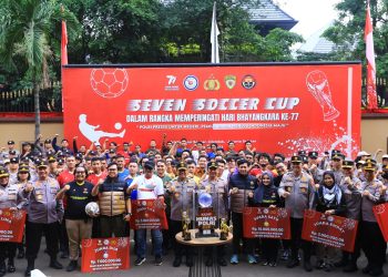 Bhayangkara Presisi Seven Soccer Cup, Tingkatkan Silaturahmi Polri dengan Media
