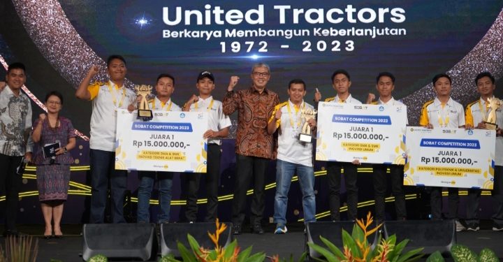 Bersaing di Dunia Usaha-Industri, United Tractors Ciptakan Generasi Muda Berkualitas lewat SOBAT Competition