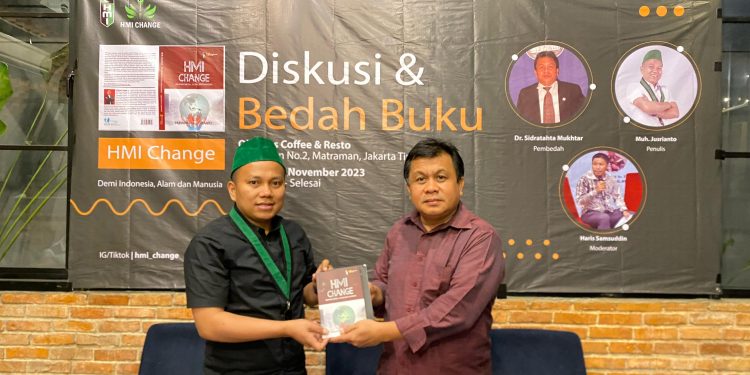 Bedah Buku “HMI Change”, Jusrianto: HMI Butuh Rejuvenasi Peta Jalan