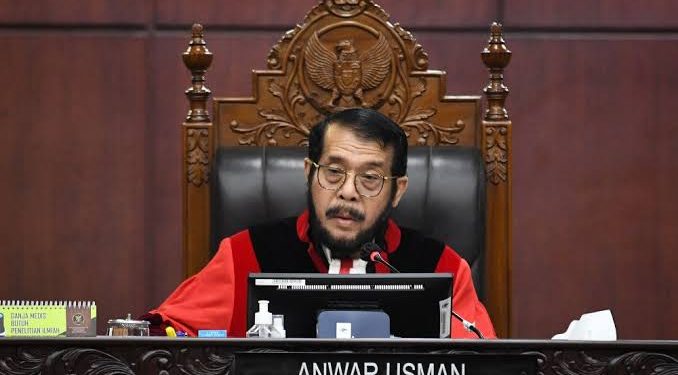Langgar Etik Berat, Anwar Usman Dicopot dari Ketua Mahkamah Konstitusi