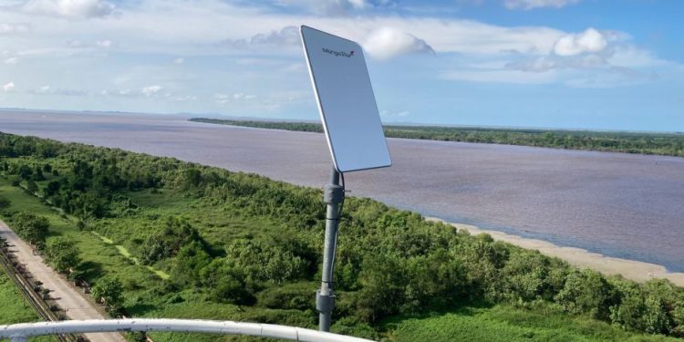 MangoStar Telkomsat Mudahkan Layanan Perbankan Digital di Pulau Sambu
