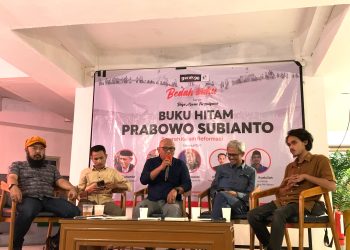 Aktivis 98-Pemuda Bekasi Bedah Buku Hitam Prabowo dan Suksesi Pilpres 2024