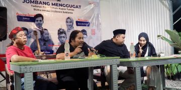 Jombang Menggugat Gelar Bedah Buku Hitam Prabowo 
