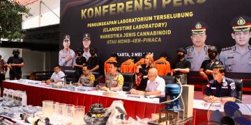 Polisi tetapkan 5 tersangka dari pengungkapan narkoba di Sentul Bogor