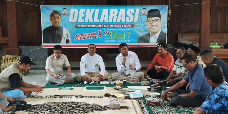 Gabungan Kelompok Tani Pati Komitmen Menangkan Sudaryono di Pilgub Jateng