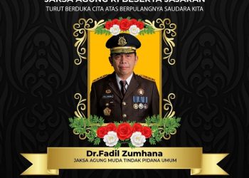 Innalillahi wa innalillahi roji’un Jampidum Kejagung Fadil Zumhana Tutup Usia