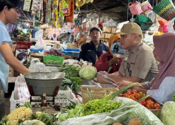 Ternyata Cagub Sudaryono Namanya Sudah Terkenal di Pedagang Pasar Pemalang