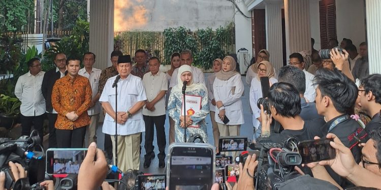 Soal Cagub Jateng Sudaryono, Prabowo: Tunggu Ada Waktunya