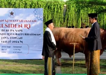 Rayakan Idul Adha di Semarang, Jokowi Berpesan soal Makna Berkurban hingga Persatuan