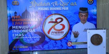 Divisi Humas Polri Gelar Khataman Al-Qur’an Dalam Rangka HUT Bhayangkara ke-78