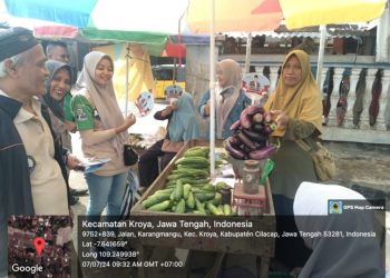 Pegadang Pasar Induk Kroya Cilacap Kompak Dukung Sudaryono di Pilgub Jateng