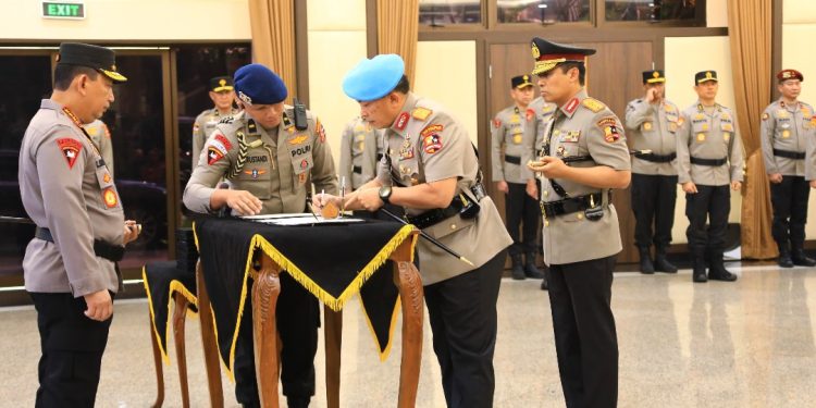 Upacara Kenaikan Pangkat dan Sertijab Pati Polri, Ada Kadiv Propam dan Sejumlah Kapolda