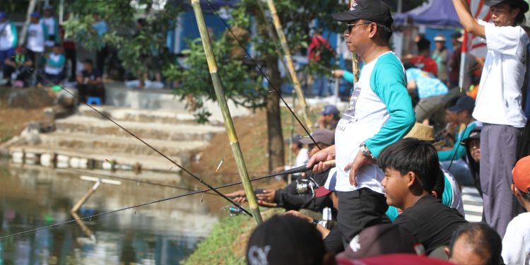 Pemkot Jaksel – WJS Helat Fun Fishing, Promosi Embung sebagai Destinasi Wisata Sekaligus Penghijauan