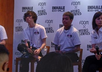 Gulirkan Smiley Edition, FOOM Gandeng Weird Genius Gelar Konser Inhale Exhale