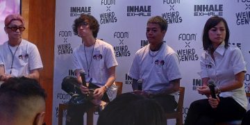 Gulirkan Smiley Edition, FOOM Gandeng Weird Genius Gelar Konser Inhale Exhale