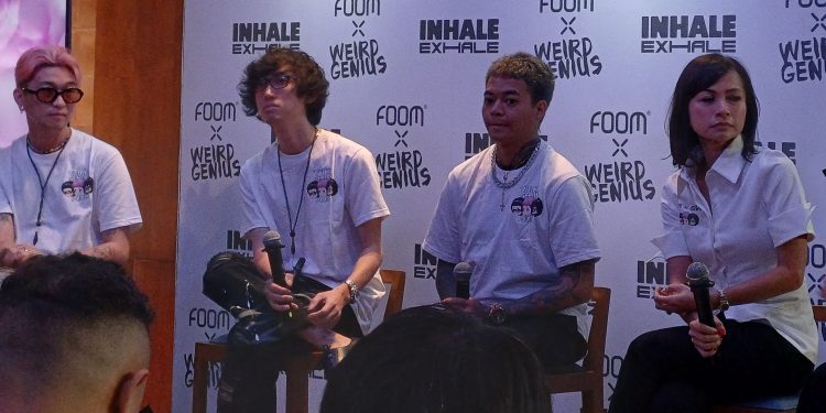 Gulirkan Smiley Edition, FOOM Gandeng Weird Genius Gelar Konser Inhale Exhale