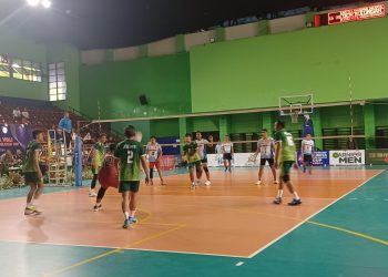 Seru! 15 Tim Bertanding Bola Voli Perebutkan Piala Wali Kota Jaksel