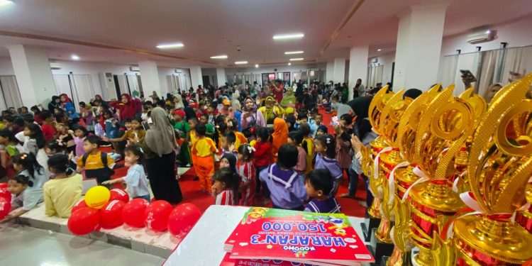 Ribuan Anak Antusias Ikuti Lomba Mewarnai yang Digelar Alfamart, Hadiahnya Jutaan Rupiah