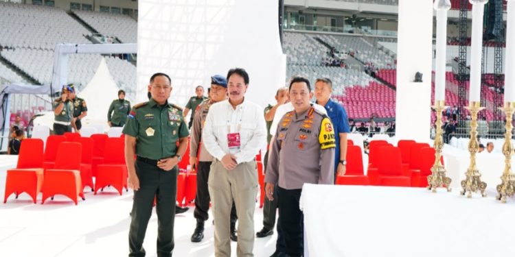 Kapolri Tinjau Langsung Kesiapan Pengamanan Misa Agung dan ISF