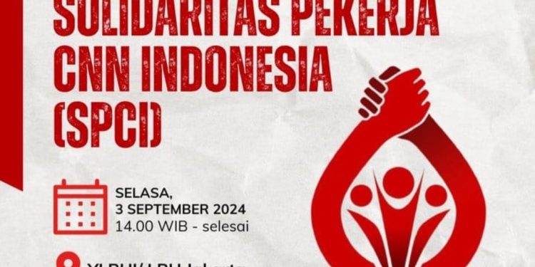 Solidaritas Pekerja CNN Indonesia Banyak Dukungan: Desak Hentikan Upaya Union Busting