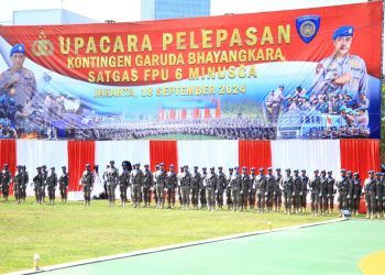 Jaga Perdamaian Dunia, Polri Kembali Kirim Satgas FPU ke Afrika Tengah