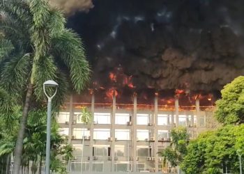 Kebakaran di Gedung Bakamla RI, 96 Personel Pemadam Dikerahkan