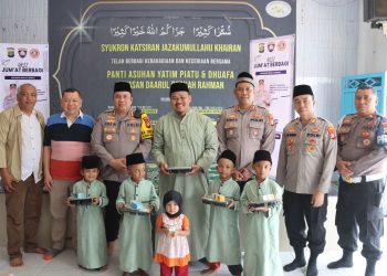 Jumat Berkah, Kapolres Jaksel Berbagi Makanan Bergizi untuk Anak Panti Asuhan Daarul Rahman