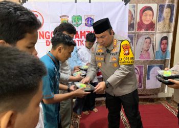 Demi Wujudkan Generasi Indonesia Tangguh, Kapolres Jaksel Salurkan Makanan Bergizi di Pesantren Assa’adah