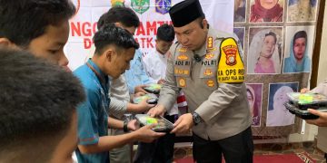 Demi Wujudkan Generasi Indonesia Tangguh, Kapolres Jaksel Salurkan Makanan Bergizi di Pesantren Assa’adah