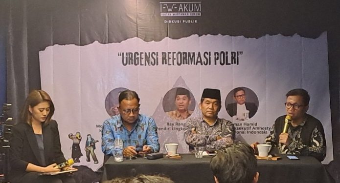 Ray Rangkuti Sebut Reformasi Polri Harus Secara Struktural dan Kultural