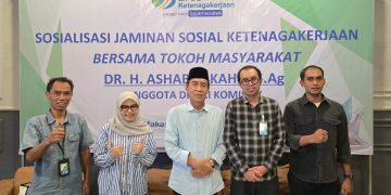 Jaminan Sosial Pekerja Penting, Ashabul Kahfi Berikan BPJS Ketenagakerjaan kepada 300 Konstituen