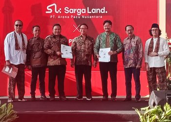 Sarga Land dan PT Pulo Mas Jaya Kerja Sama Pembangunan Fasilitas Pacuan Kuda Internasional di JIEPP