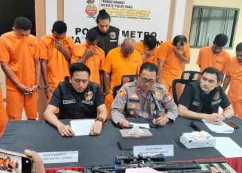Bentrok Kemang Seret 10 Orang sebagai Tersangka, Sajam hingga Senapan Angin Disita Polisi