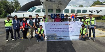 Tangani Asap Karhutla, BNPB Sebut Operasi Modifikasi Cuaca di Riau Masih Berlanjut