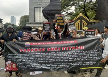 Sambangi Polda Metro, Aspirasi Milenial Maluku Indonesia (AMMI) Minta Penyidik Tangkap Roy Suryo CS