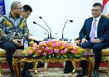 Bertemu, Duta Besar RI dan Menteri Kamboja Bahas Kerja Sama Penanggulangan Penipuan Daring