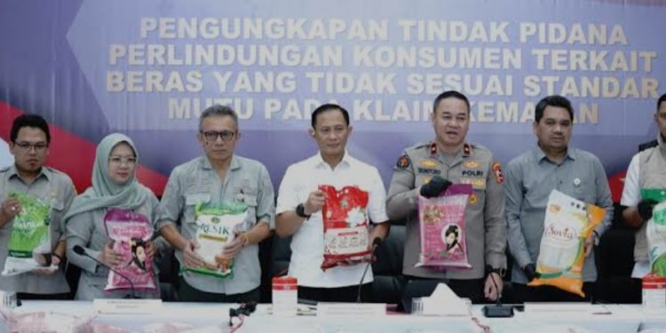 Kasus Beras Oplosan Mulai Penyidikan, Satgas Pangan Bareskrim Jerat Perorangan dan Korporasi