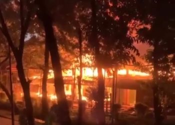 Pasar Taman Puring Jaksel Kebakaran Hebat, Api Berkobar Lalap Ratusan Kios