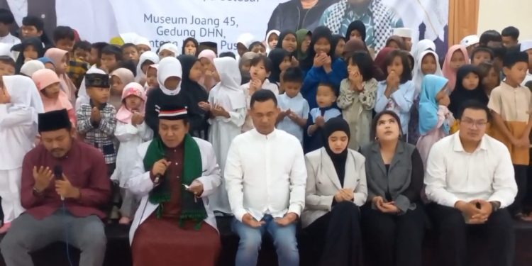 Rawat Optimisme Indonesia Cerah, Boni Hargens Gelar Doa Bersama Anak Yatim