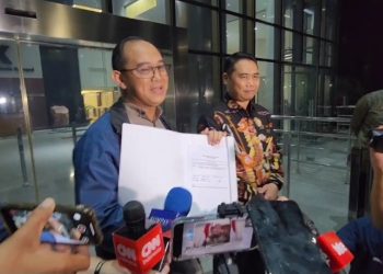 Mengutus Dirjen AHU, Keppres Amnesti Hasto PDI P Diserahkan ke KPK