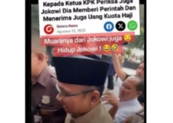 Beredar Kabar, Yaqut Minta KPK Turut Periksa Jokowi Terkait Korupsi Kuota Haji