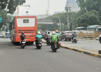 Unjuk Rasa di DPR Minim Peserta, Komunitas Ojol Jakut Tolak Pemotongan Komisi Jadi 10 Persen