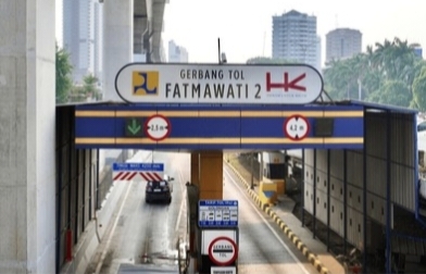 Urai Kemacetan, Pemprov DKI Uji Coba Tambah Satu Jalur di Gerbang Tol Fatmawati 2