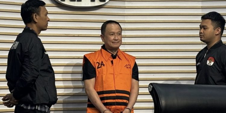 KPK Jebloskan Dirut Wahana Adyawarna Menas Erwin ke Jeruji Besi