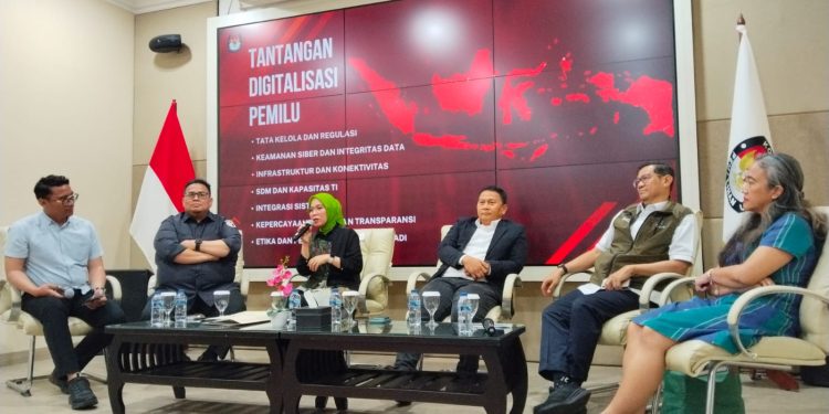 KPU Akui SDM Jadi Tantangan Utama dalam Digitalisasi Pemilu
