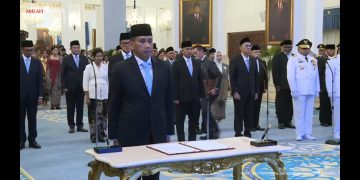 Presiden Prabowo Lantik Akhmad Wiyagus sebagai Wamendagri III, Mendagri: Tinggal Bagi Tugas Saja