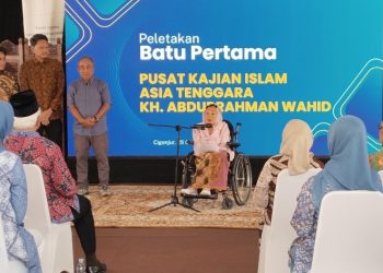 Wujudkan Amanat Gus Dur, Pihak Keluarga Gelar Peletakan Batu Pertama Pusat Kajian Islam Asia Tenggara