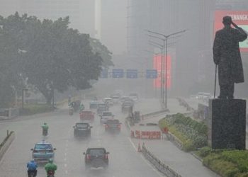 BMKG Perkirakan Seluruh Wilayah Jakarta Hari Ini Diguyur Hujan