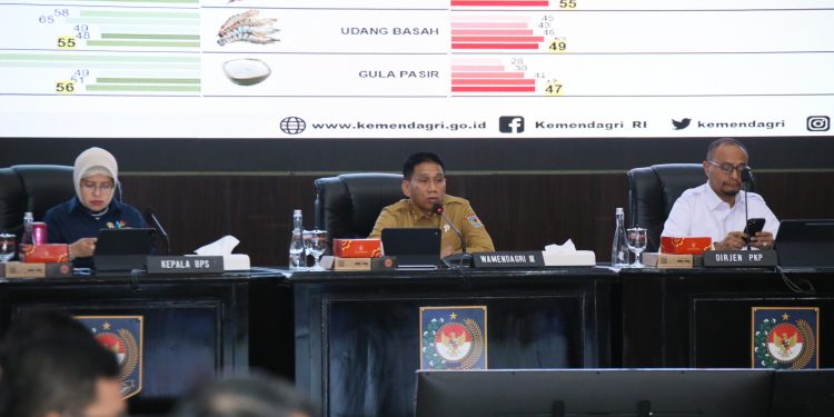 Buntut Inflasi 2,86 Persen, Wamendagri Ingatkan Pemda Waspadai Lonjakan Harga Emas dan Pangan